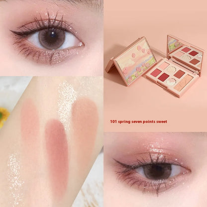 Blue Petals Matte Shimmer Eyeshadow