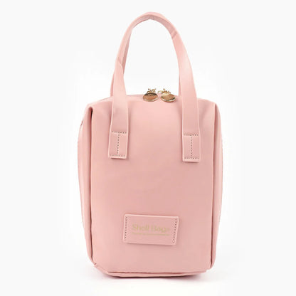 Girly Heart Egg Shell Makeup Bag