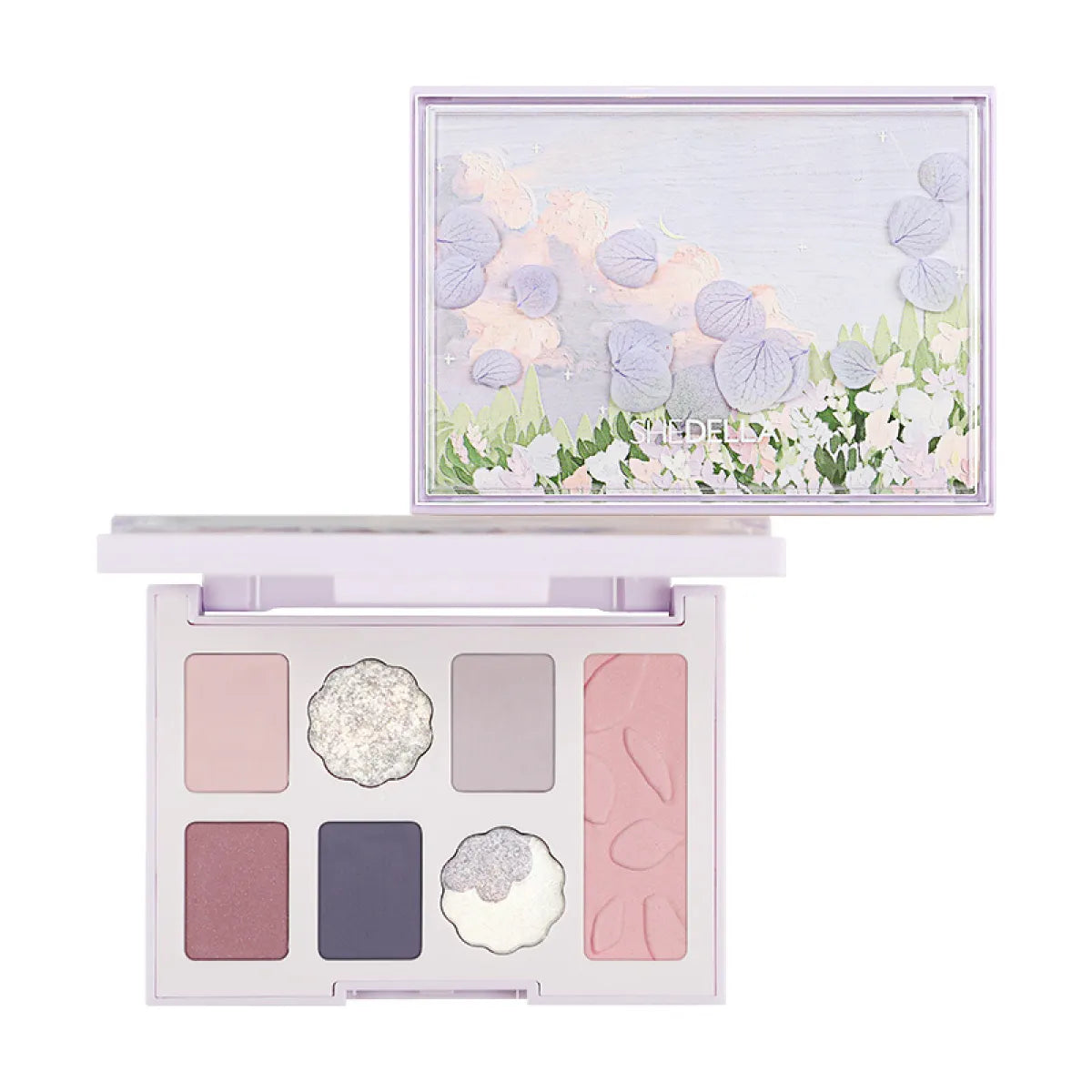 Blue Petals Matte Shimmer Eyeshadow