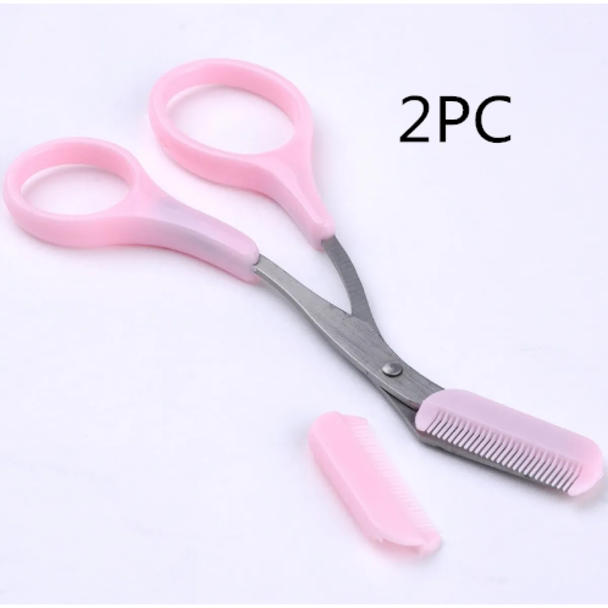 Eyebrow Scissors with Comb Tool